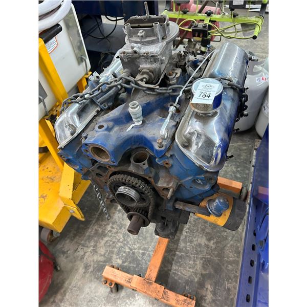 Gas Automotive Engine w/Stand