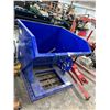 Image 1 : Blue Forklift Dump Bin