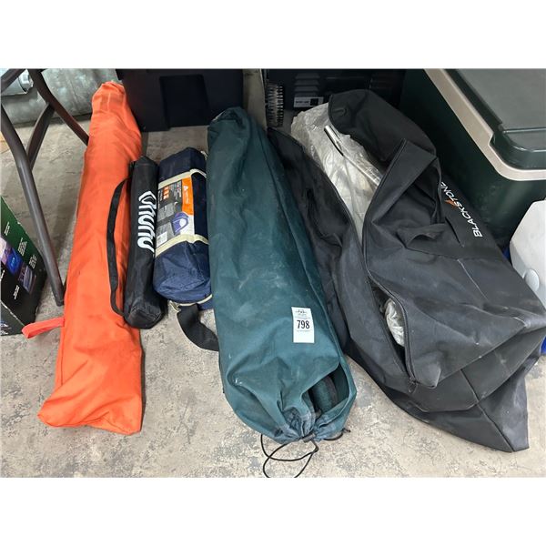 2 Person Tent, Blackstone Grill Accessories, Camp Chairs, Umbrella