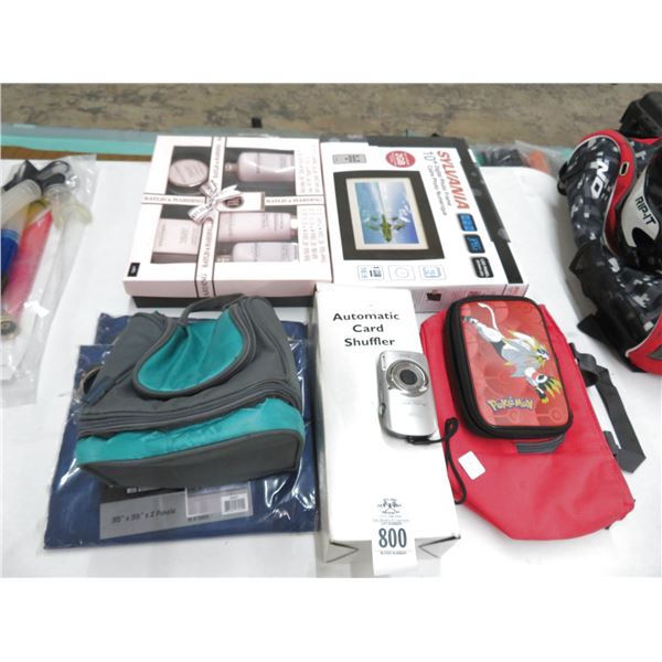 Digital Camera, Card Shuffler, Vanity Kit, Digital Photo Frame, Carrybag