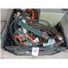 Image 1 : Tote w/Hardware Bin, Ext. Cords, Splitters