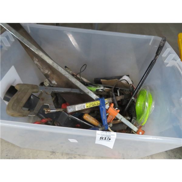 Bin w/Asst. Hand Tools