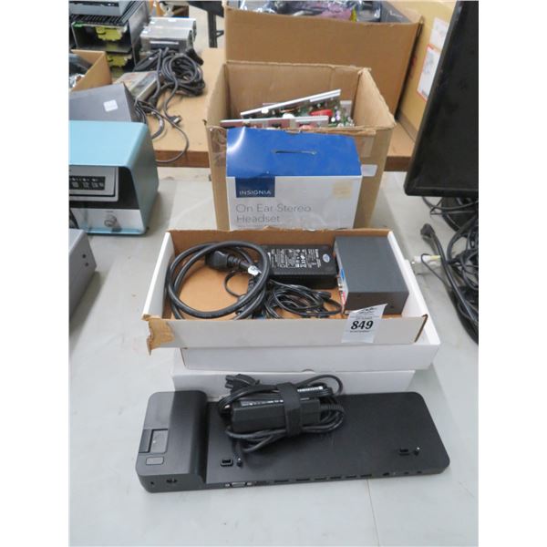 Docking Station, Headset, Electronics