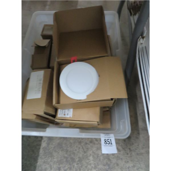 LED Recessed Lighting, UPS Boxes