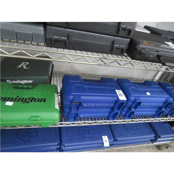 7-Plastic Pistol Cases - 7 X $