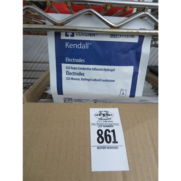 Box of Kendall Adhesive Hydro Gel Electrodes