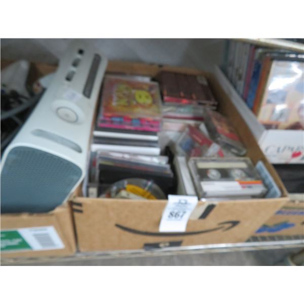VHS Movies, Music CD's, Cassettes, Xbox 360 Gaming Console, Electronics - Bottom
