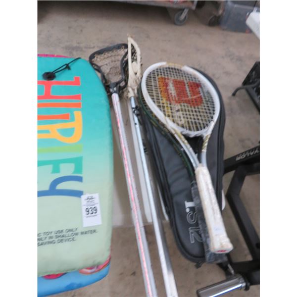 Boogie Boards, Tennis Rackets, Polo Rackets