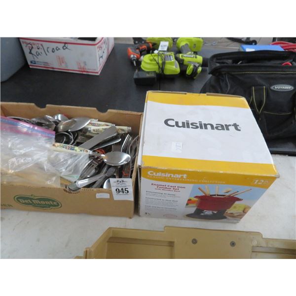 Fondu Set, Asst. Utensils