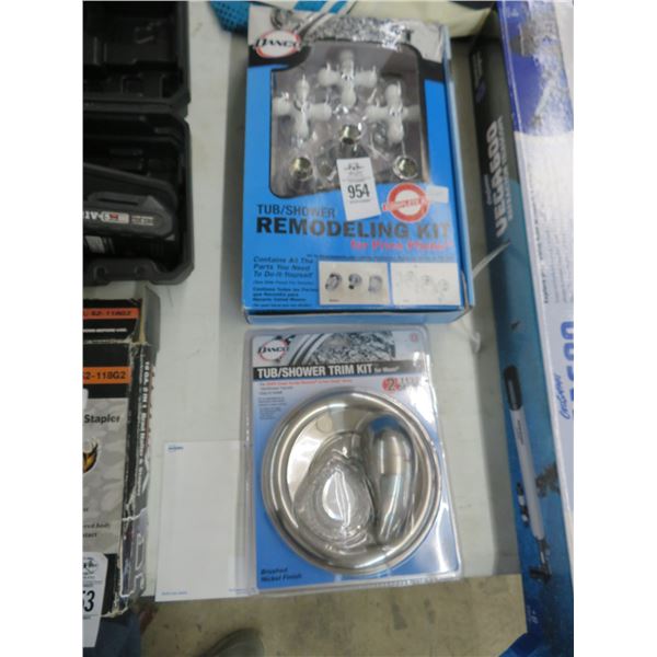 Tub/Shower Remodel Kit w/Trim