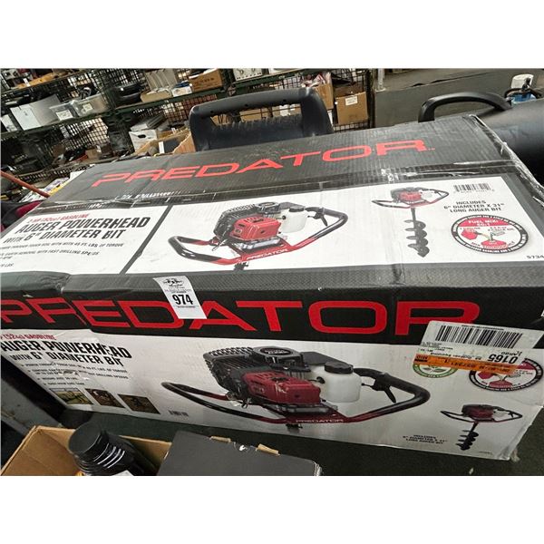 Predator Gas 2 HP Auger
