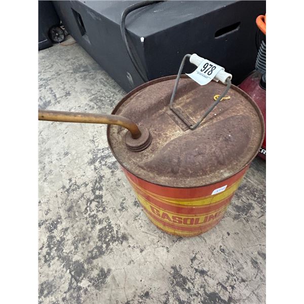 Vintage Metal Gas Can