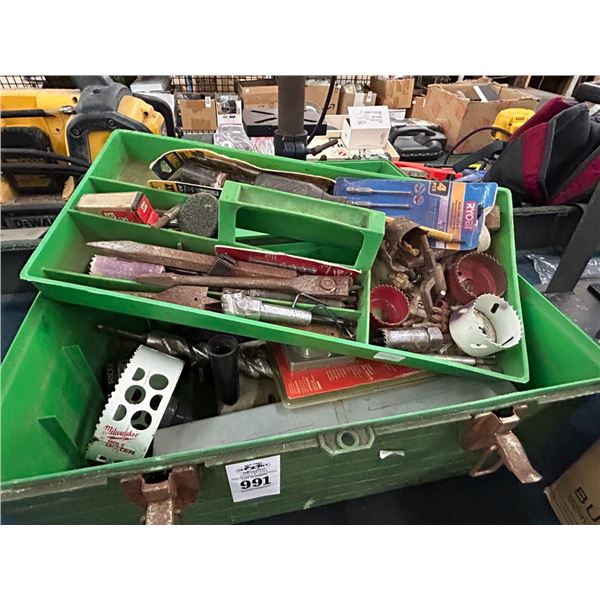 Toolbox w/Pole Saws, Asst. Tools