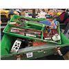 Image 1 : Toolbox w/Pole Saws, Asst. Tools