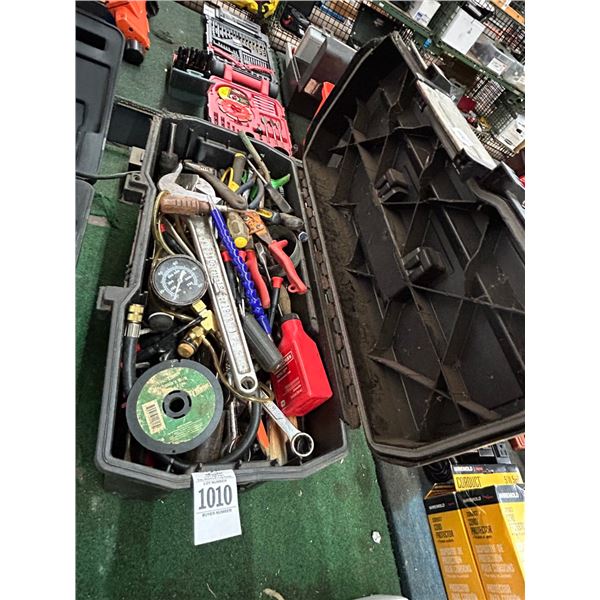 Plastic Toolbox w/Asst. Tools