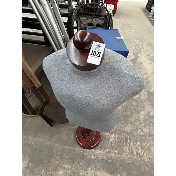 Pedestal Clothing Busts - Pair