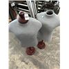 Image 2 : Pedestal Clothing Busts - Pair