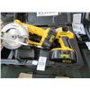 Image 1 : Dewalt Cordless Drill, Circular Saw Kit w/Batteries/Charger
