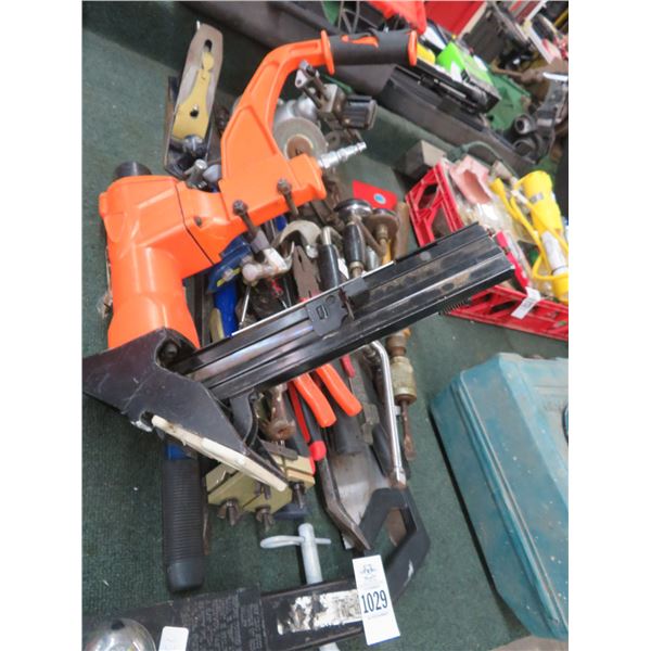 Air Floor Nailer, Hand Shear, Planer, Hand Drill, Tools, Hitch Sleeve