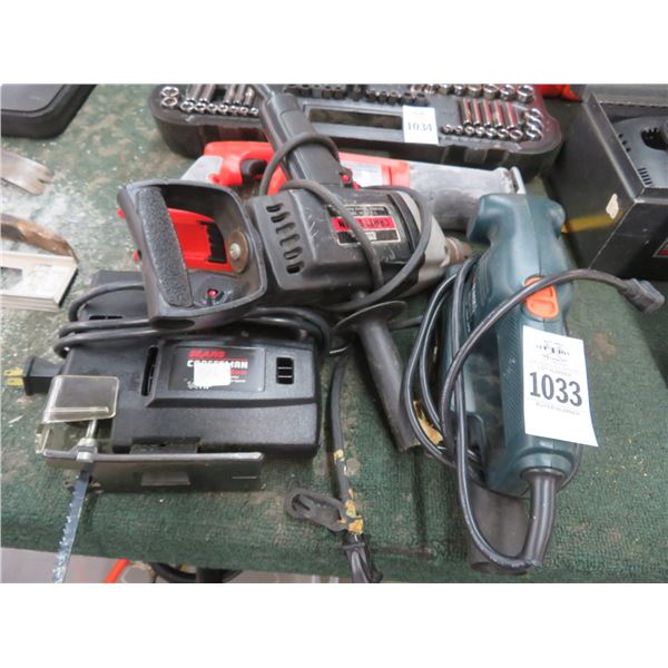 Cordless Sawzall -No Battery, Electric Drill, Jigsaw