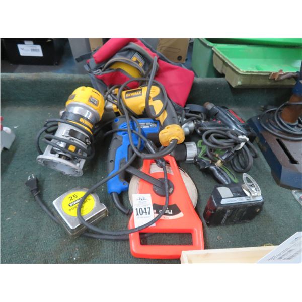 Dewalt Heavy Duty Drill/Router, 100' Tape Measure, Other Drills