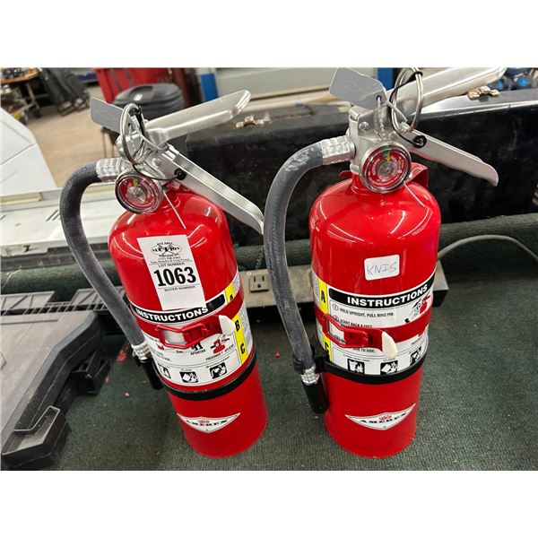 Fire Extenguishers - Pair