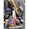 Image 2 : Bin/Box w/Asst. Tools, Combo Wrenches, Railroad Accessories