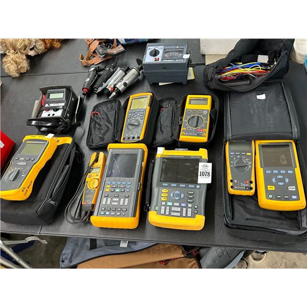 Fluke 43B Power Quality Analyzer w/Case