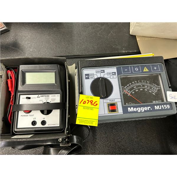 Megger MJ159 Insulation Tester AM Probe AMP4D