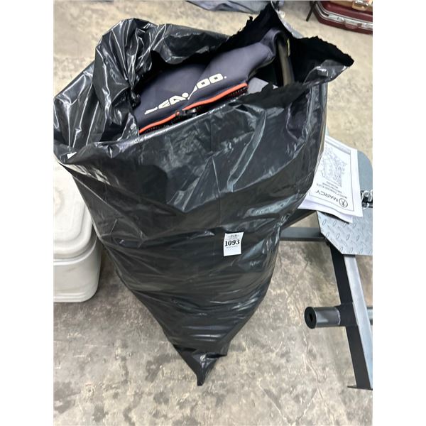 Bag of Water Ski Vests, DFD's