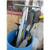 Image 1 : Bin w/Asst. Yard Tools