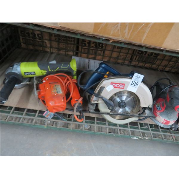 Electric Circular Saw, Orbital Sander, Drill, Jigsaw, Cordless Grinder