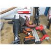Image 1 : Ramset Stud Gun, Chicago Sawzall, Husky Air Brad Nailer, B&D Cordless Drill, Buffer, HT Cordless Dri