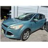 Image 1 : 2013 Ford Escape SEL 5DR SUV AQUA BLUE/BONE LTHR AUTO A/C