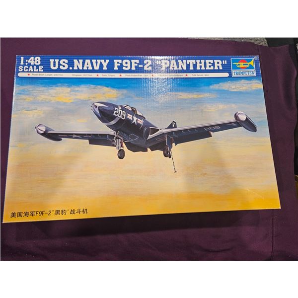 TRUMPETER US Navy F9F-2 "Panther" Model