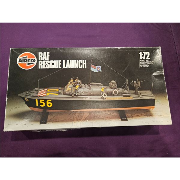 AIRFIX RAF Rescue Launch Model