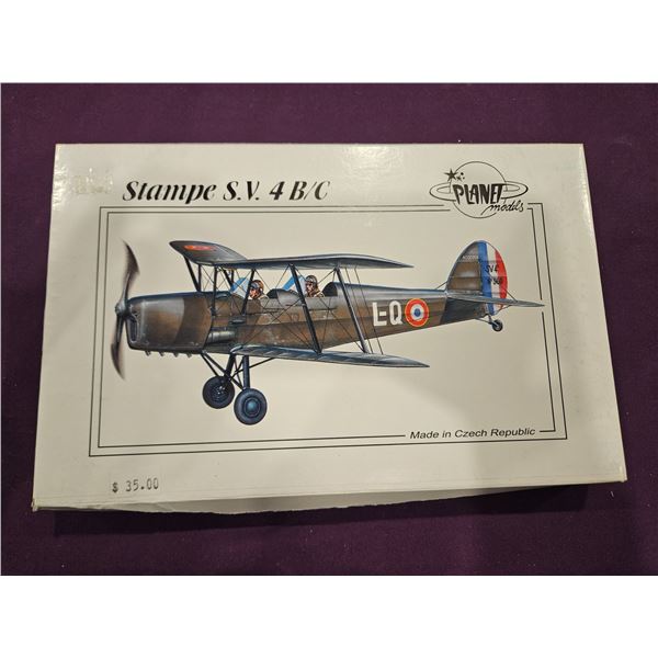 PLANET MODELS Stampe S.V. 4 B/C