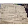 Image 7 : Large blueprints of various airplanes