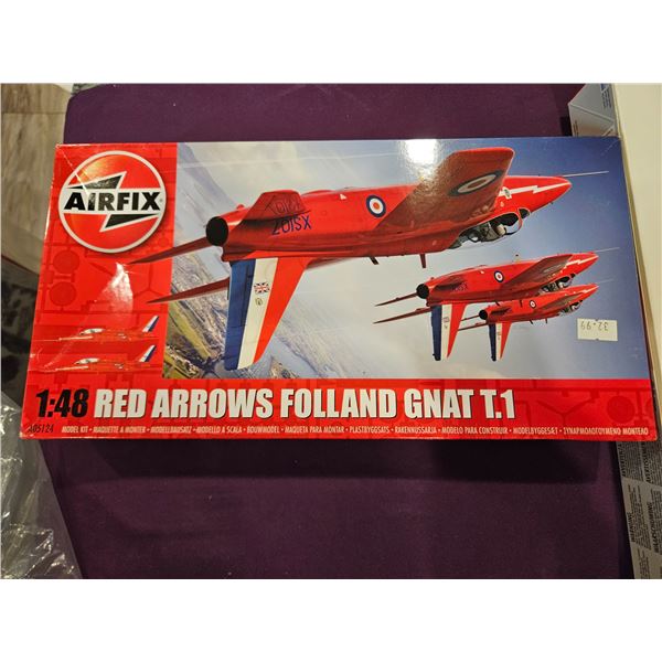 AIRFIX Red Arrows Folland Gnat T.1