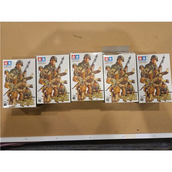 TAMIYA Set of 5 US Army Infantry