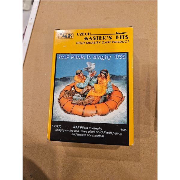 CMK RAF Pilots in Dinghy