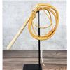Image 1 : Custom Made Rawhide Leather Cowboy Bullwhip