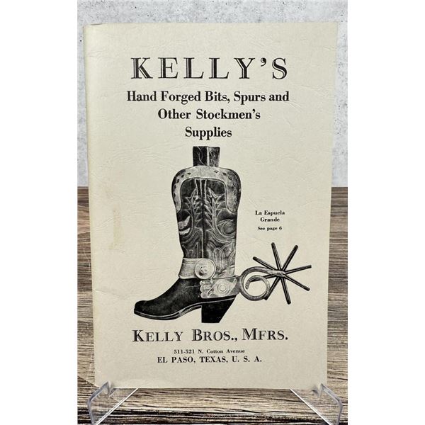 Kelly Bros Cowboy Bit Spur Catalog