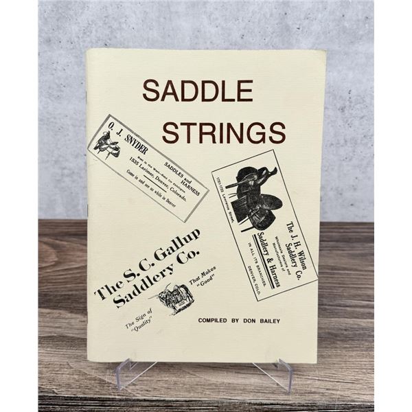 Saddle Strings Author Signed