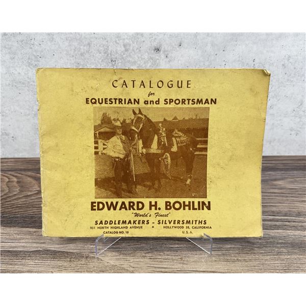 Edward H. Bohlin Silversmith Cowboy Catalog 10