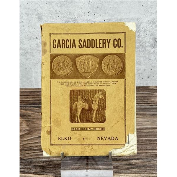 G.S. Garcia Saddlery Catalog 26 1926