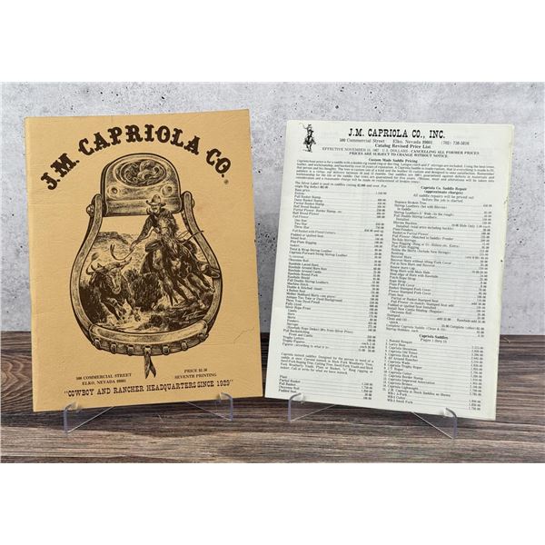 J.M. Capriola Saddlery Spurs Catalog