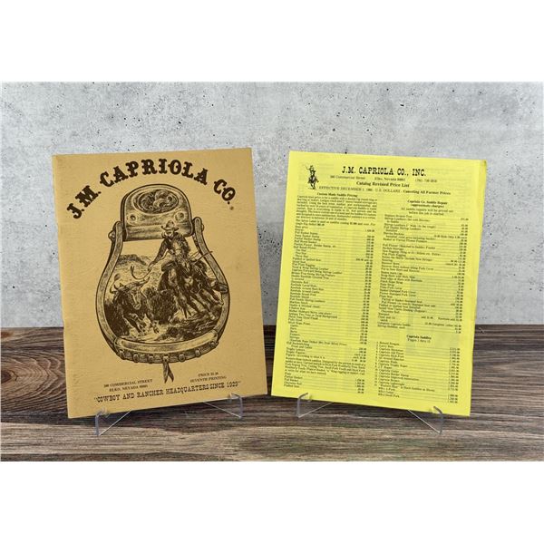 J.M. Capriola Saddlery Spurs Catalog