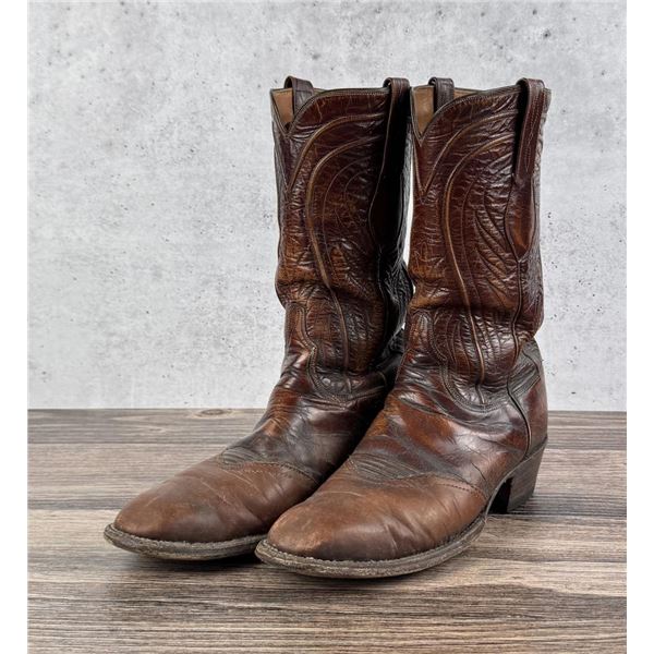 Vintage Lucchese San Antonio Texas Cowboy Boots