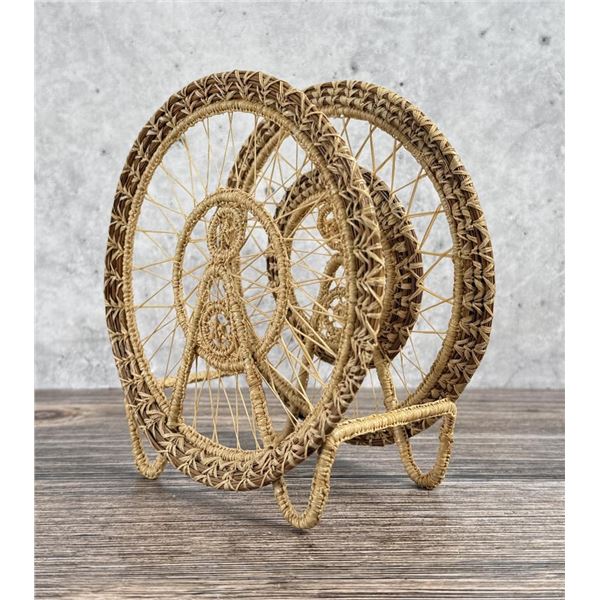 Native American Indian Pine Needle Napkin Holder